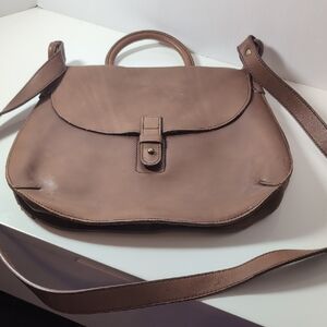 Perry Ellis Brown Leather Women's Bag